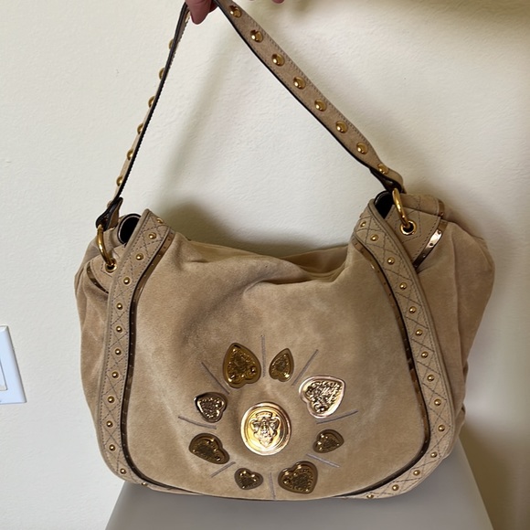 Gucci suede large hobo shoulder bag - Picture 4 of 12